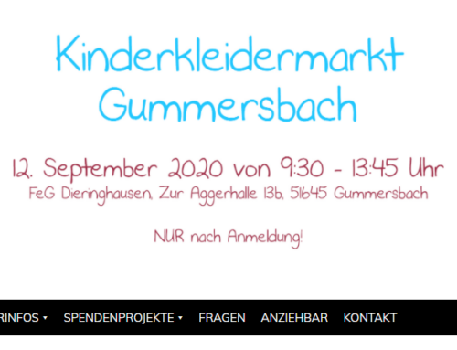 Kinderkleidermarkt Gummersbach am 12. September